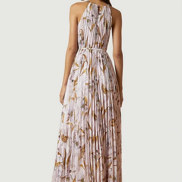 Ted Baker DIXXIECabana pleated maxi dress
